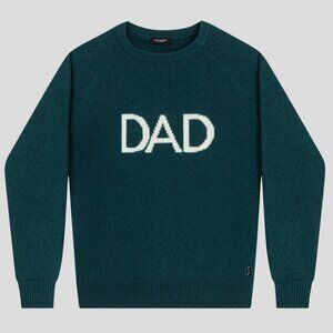 Ron Dorff--> Merinos Wool Sweater "DAD" in Green Night